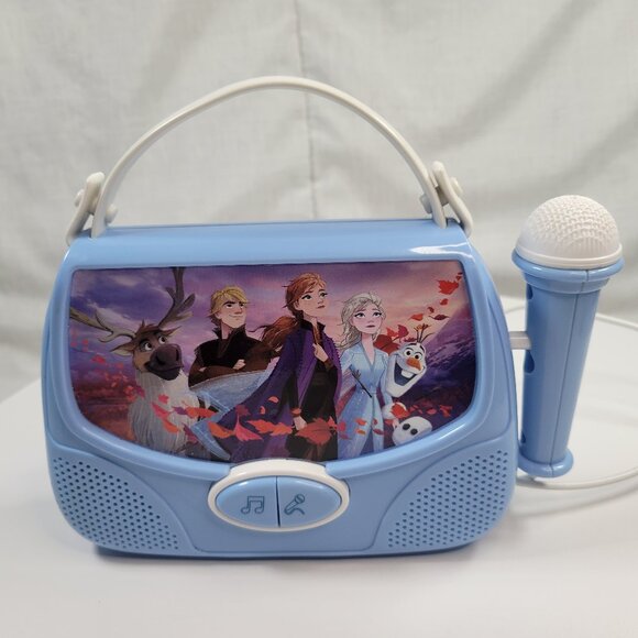 Frozen II Disney Sing Along Boombox Connect (Microphone Doesn't work) - Picture 1 of 3